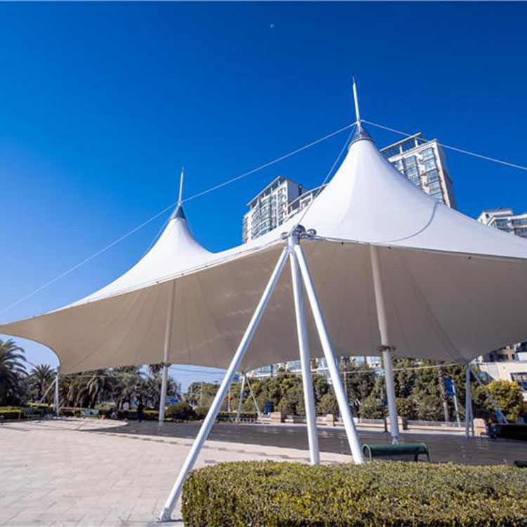 金平膜结构景观棚