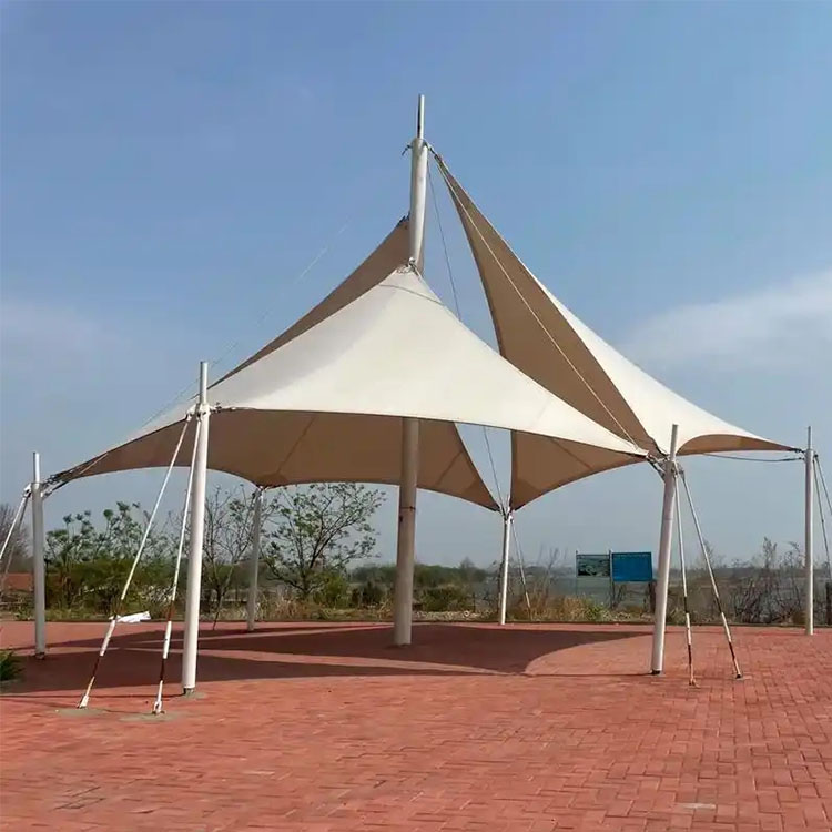 金平膜结构景观棚