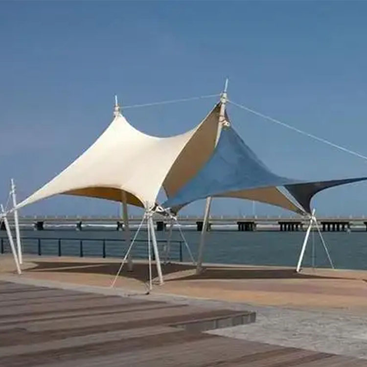 金平膜结构景观棚