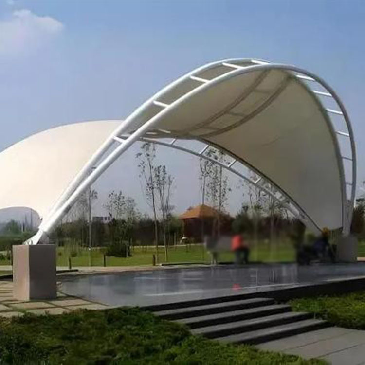 金平膜结构景观棚
