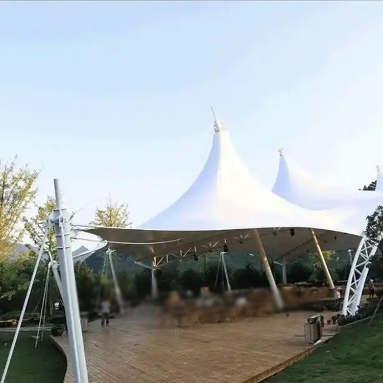 金平膜结构景观棚