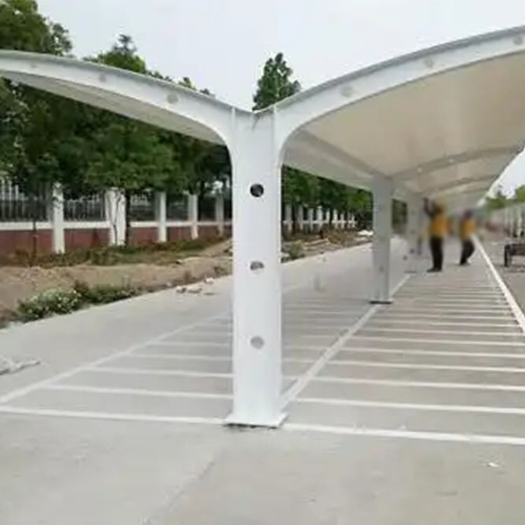 金平膜结构电动车棚