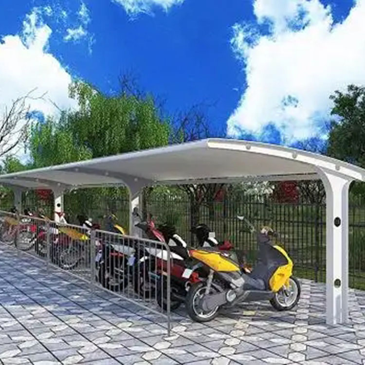 金平膜结构电动车棚