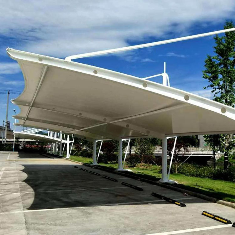 金平膜结构汽车棚