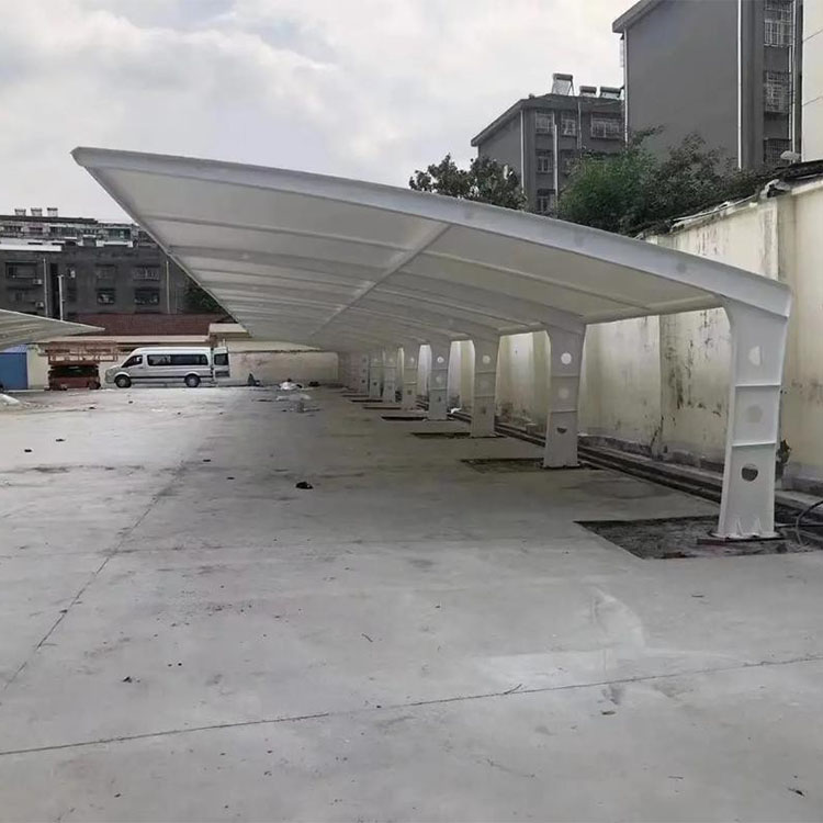 金平膜结构汽车棚