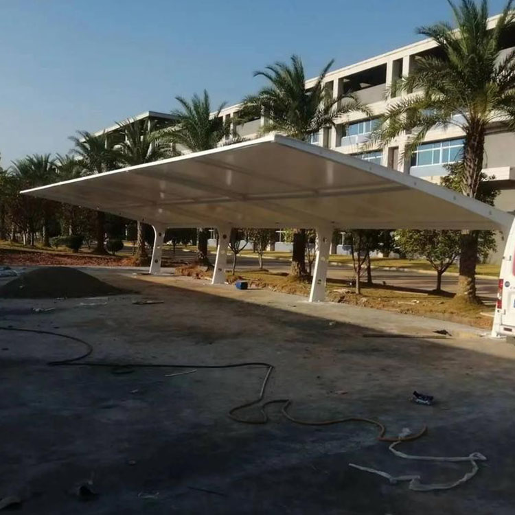 金平膜结构汽车棚